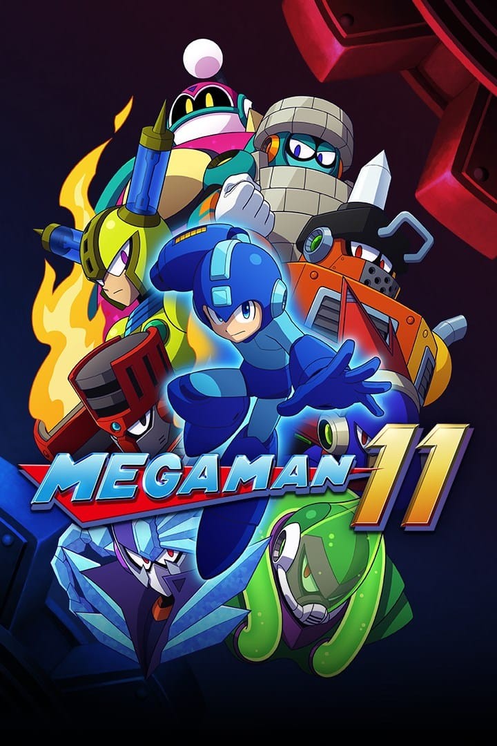 Capa do jogo Mega Man 11