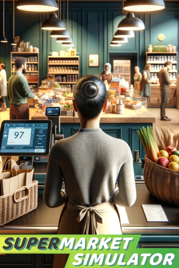 Capa do jogo Supermarket Simulator
