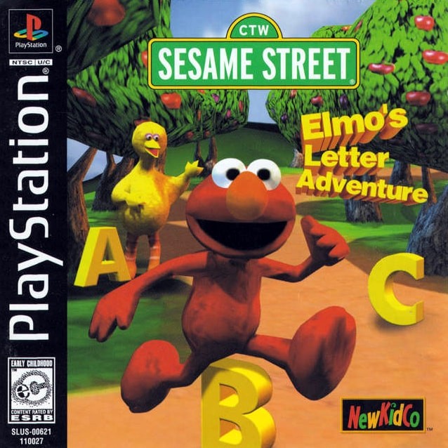 Capa do jogo Sesame Street: Elmos Letter Adventure
