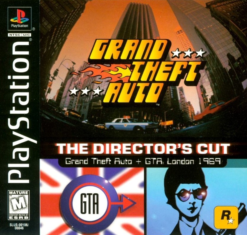 Capa do jogo Grand Theft Auto: The Directors Cut