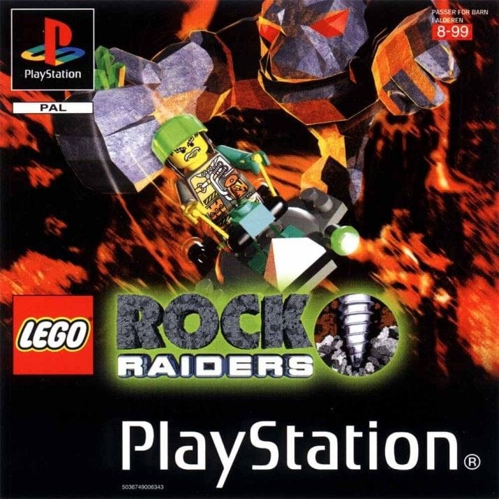 Capa do jogo LEGO Rock Raiders