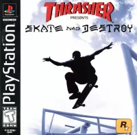 Capa de Thrasher Presents Skate and Destroy