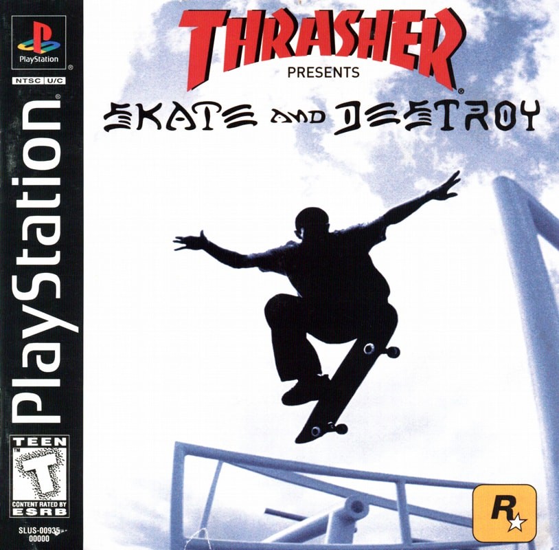 Capa do jogo Thrasher Presents Skate and Destroy