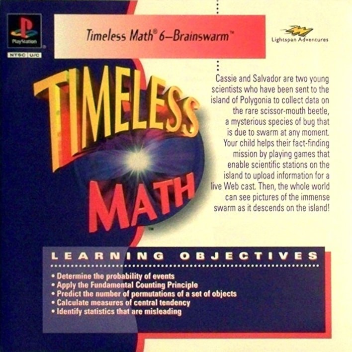 Capa do jogo Timeless Math 6: Brainswarm