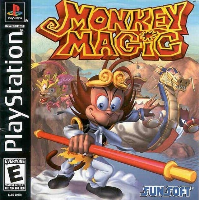 Capa do jogo Monkey Magic