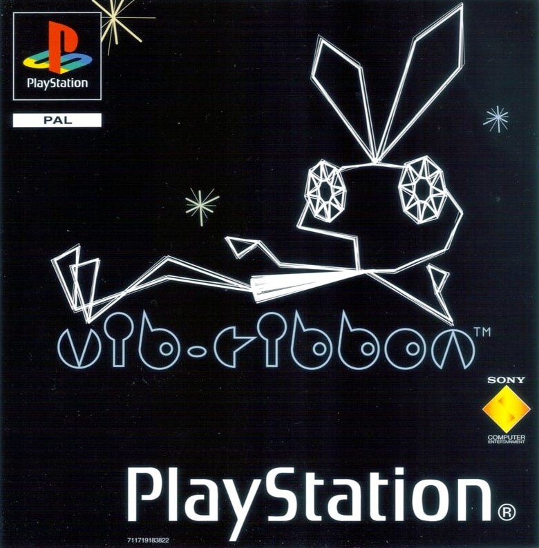 Capa do jogo Vib-Ribbon