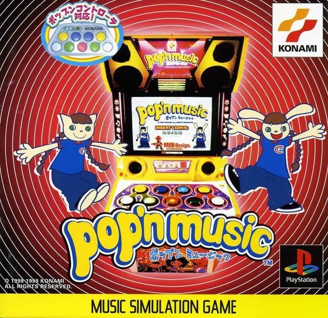 Capa do jogo popn music