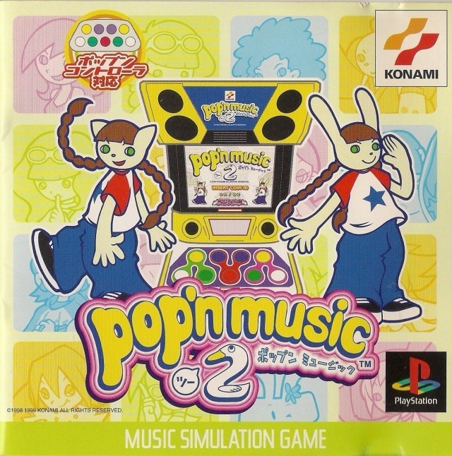 Capa do jogo popn music 2