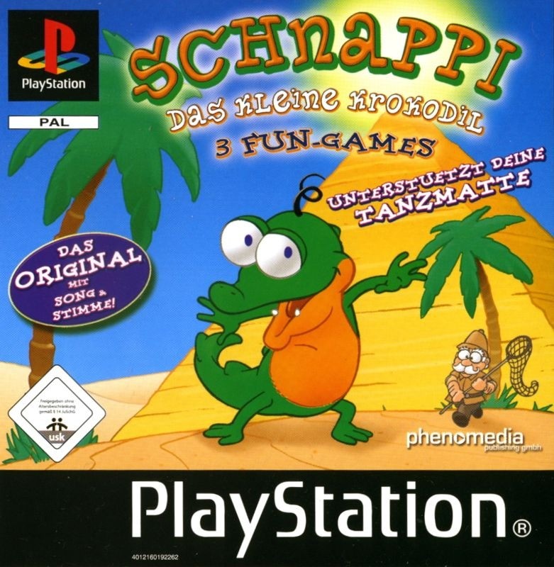Capa do jogo Schnappi: 3 Fun-Games