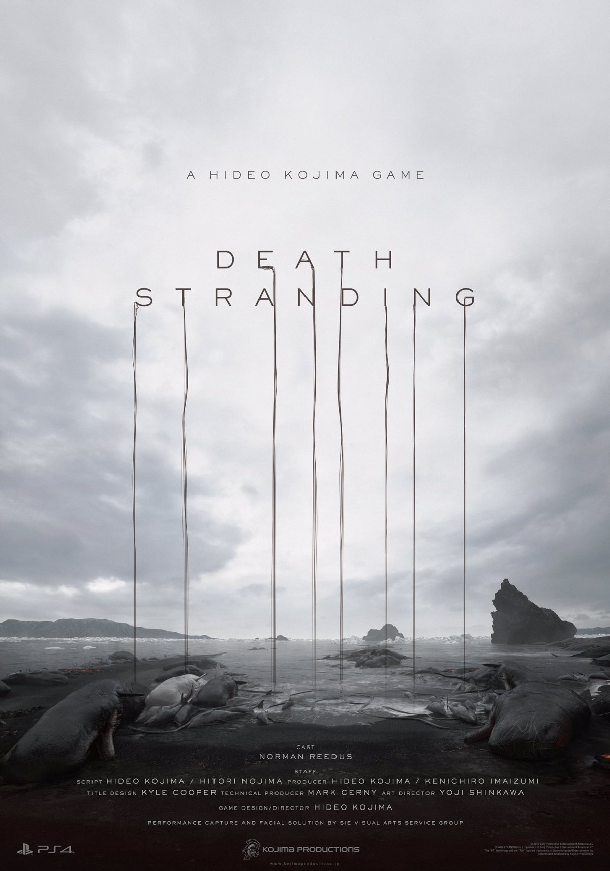 Capa do jogo Death Stranding