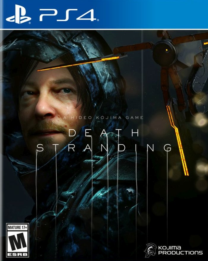 Capa do jogo Death Stranding