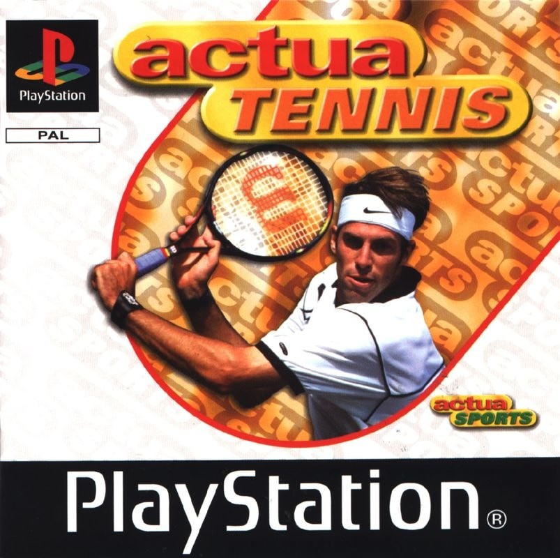 Capa do jogo Actua Tennis