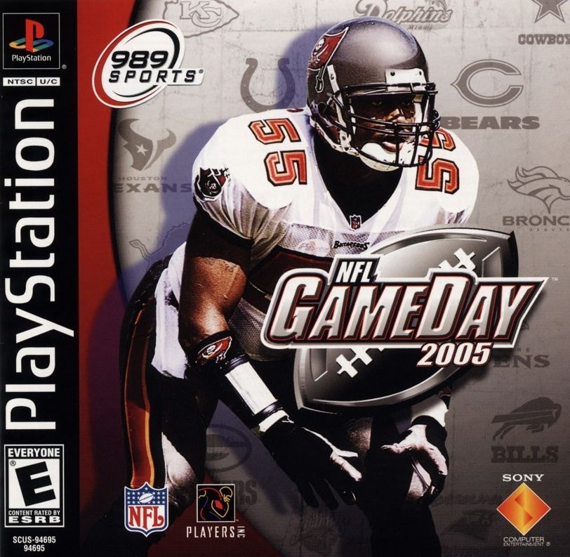 Capa do jogo NFL GameDay 2005
