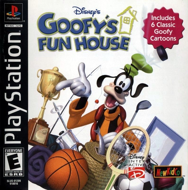 Capa do jogo Goofys Fun House
