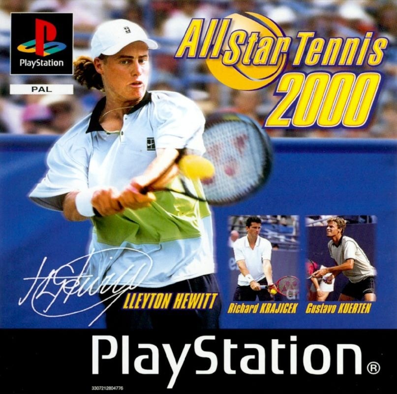 Capa do jogo All Star Tennis 2000