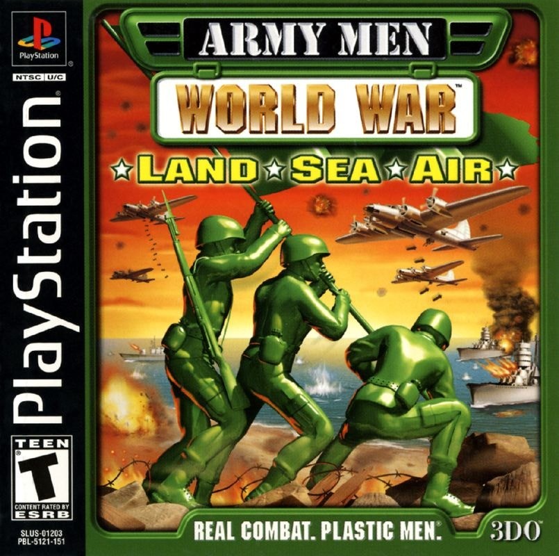 Capa do jogo Army Men: World War - Land Sea Air