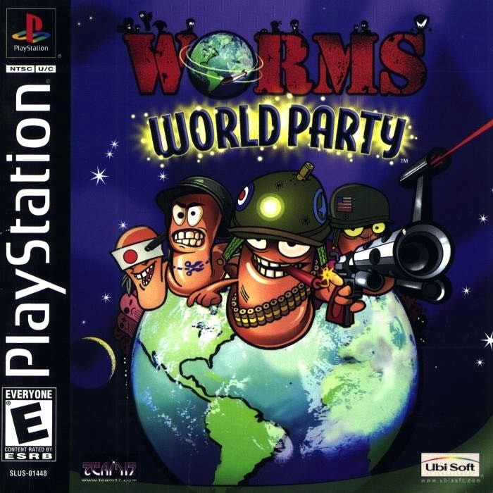 Capa do jogo Worms World Party