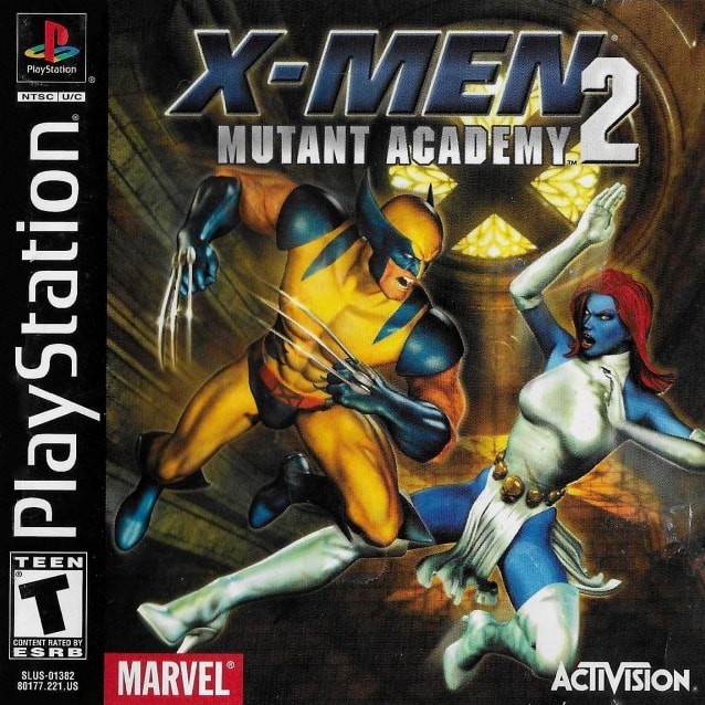 Capa do jogo X-Men: Mutant Academy 2