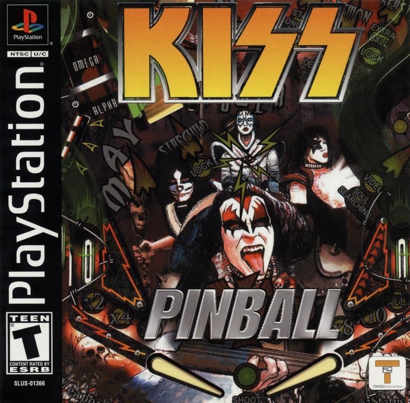 Capa do jogo Kiss Pinball