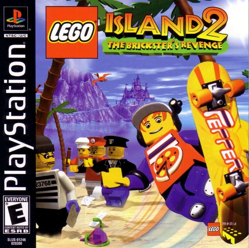 Capa do jogo LEGO Island 2: The Bricksters Revenge