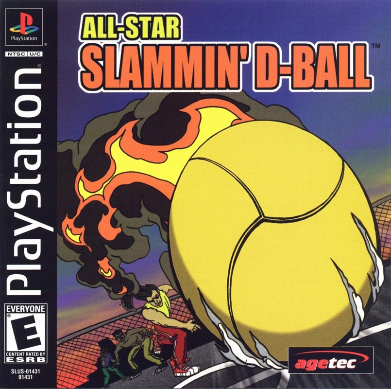 Capa do jogo All-Star Slammin D-Ball