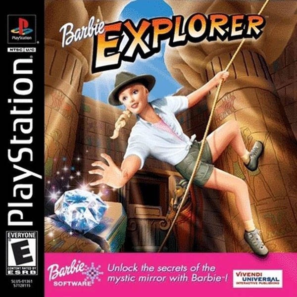 Capa do jogo Barbie Explorer