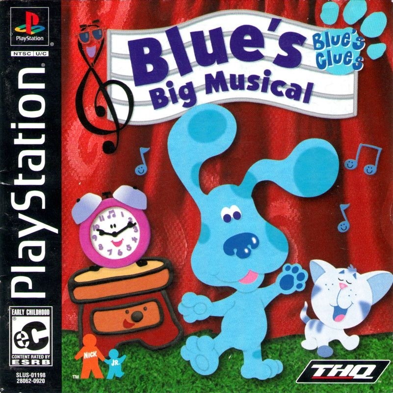 Capa do jogo Blues Clues: Blues Big Musical