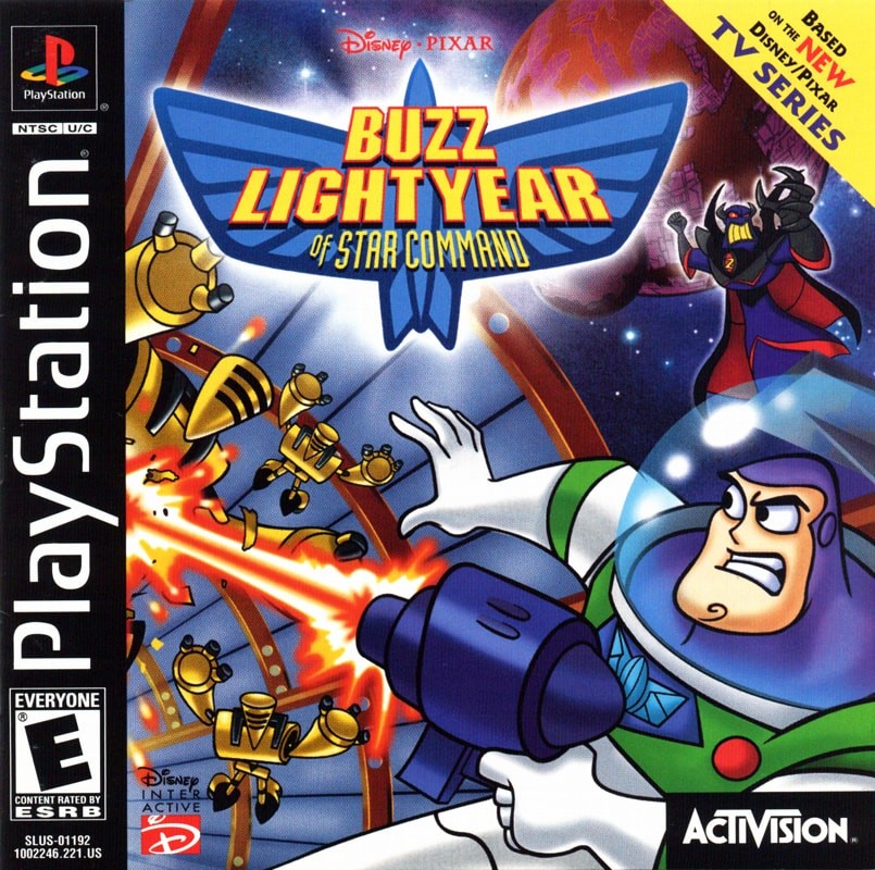 Capa do jogo Buzz Lightyear of Star Command