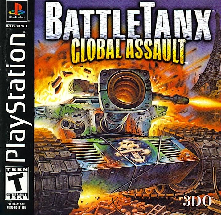 Capa do jogo BattleTanx: Global Assault