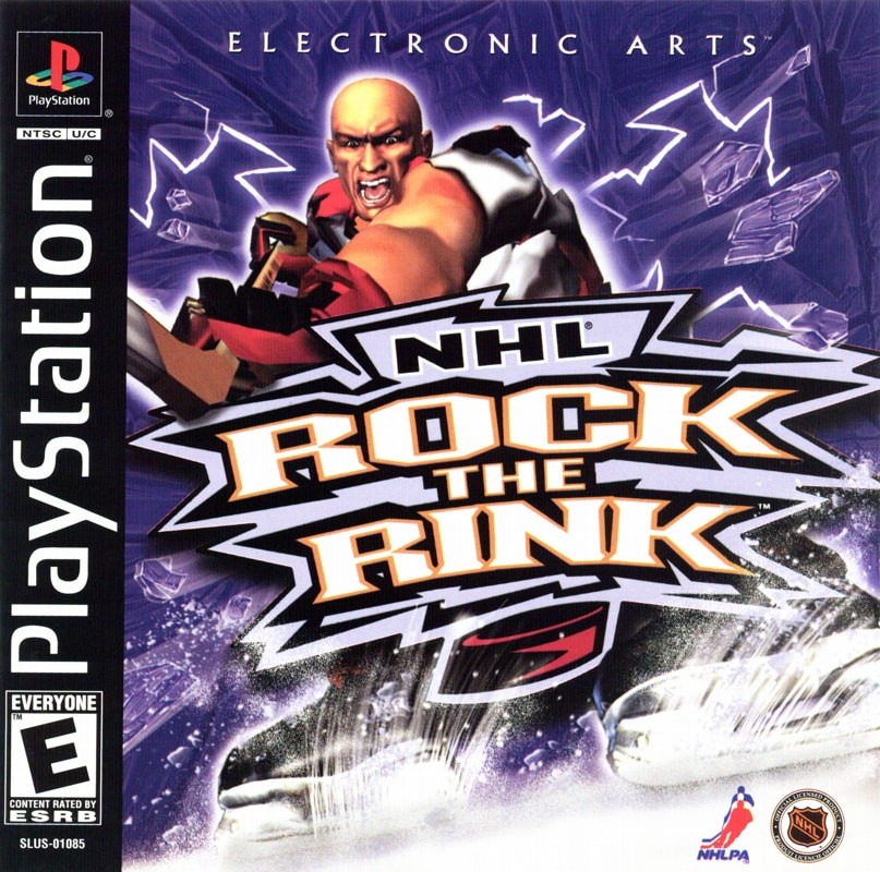 Capa do jogo NHL Rock the Rink