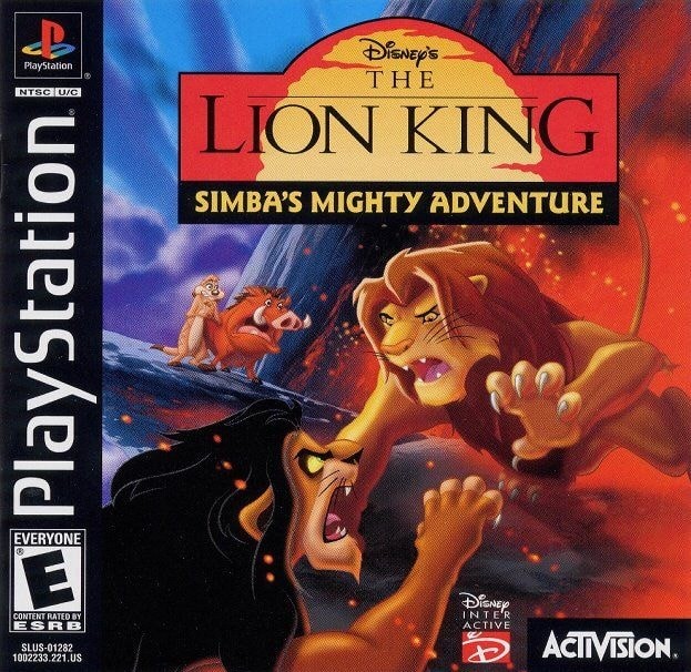 Capa do jogo Disneys The Lion King: Simbas Mighty Adventure