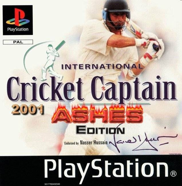 Capa do jogo International Cricket Captain 2001: Ashes Edition