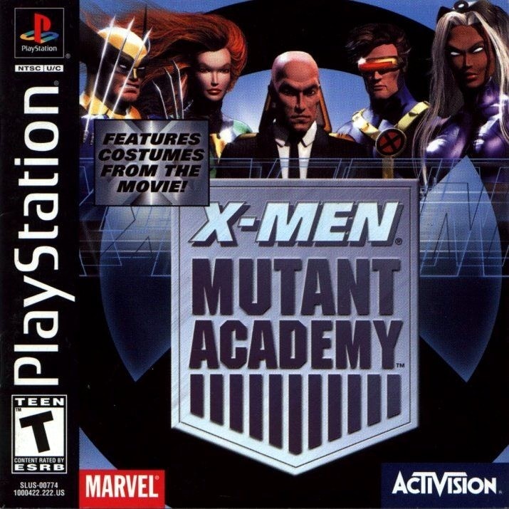 Capa do jogo X-Men: Mutant Academy