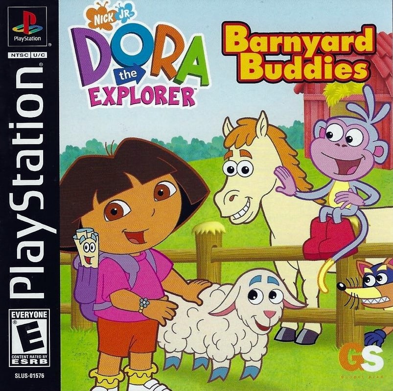 Capa do jogo Dora the Explorer: Barnyard Buddies
