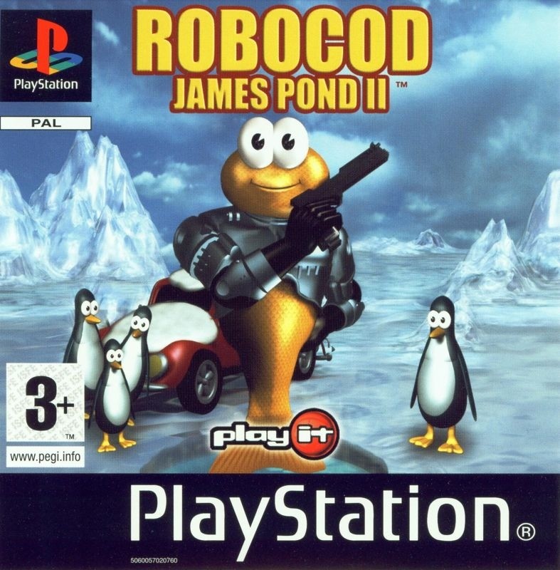 Capa do jogo Robocod: James Pond II
