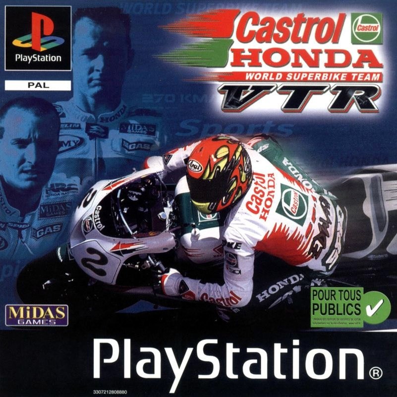 Capa do jogo Castrol Honda VTR