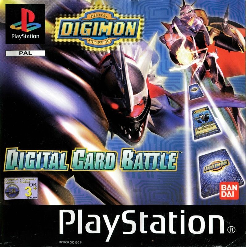 Capa do jogo Digimon Digital Card Battle