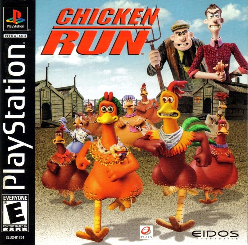 Capa do jogo Chicken Run