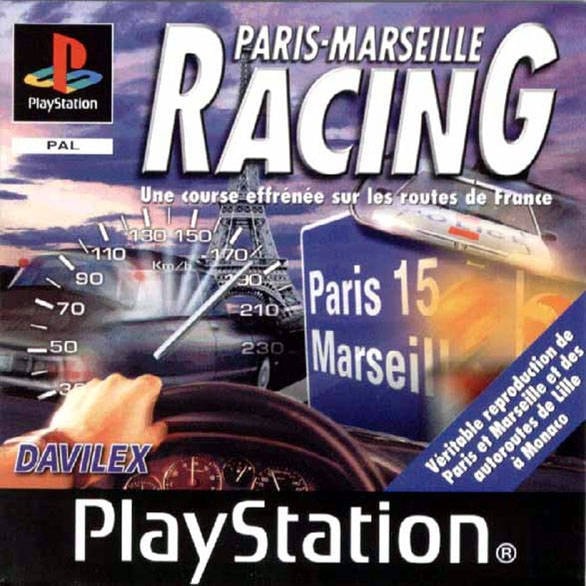 Capa do jogo Paris-Marseille Racing