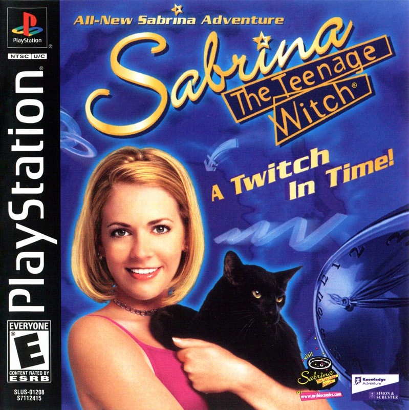 Capa do jogo Sabrina, the Teenage Witch: A Twitch in Time!