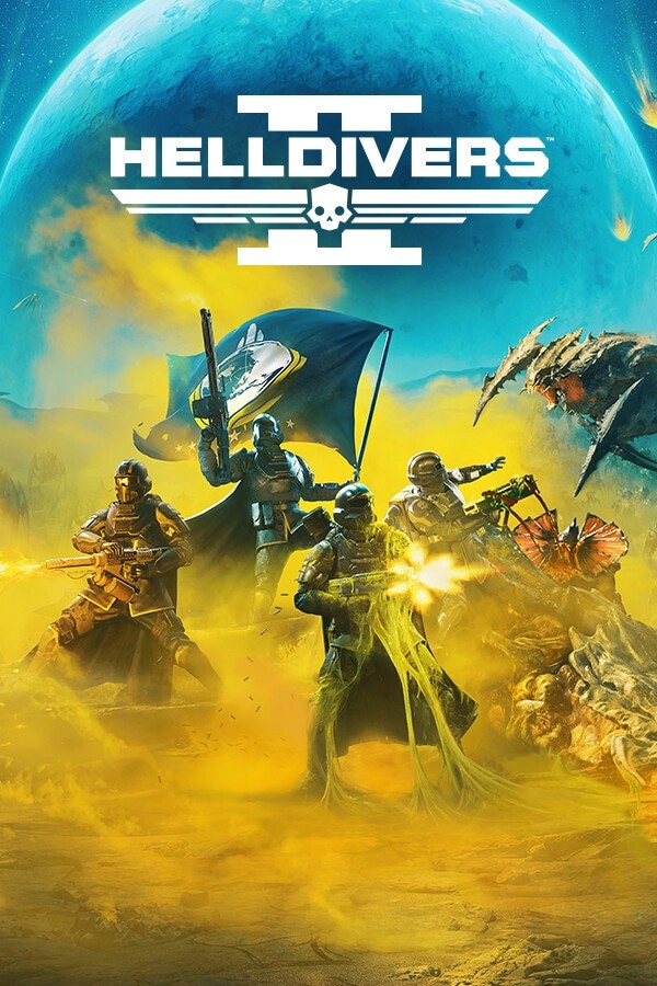 Capa do jogo Helldivers 2