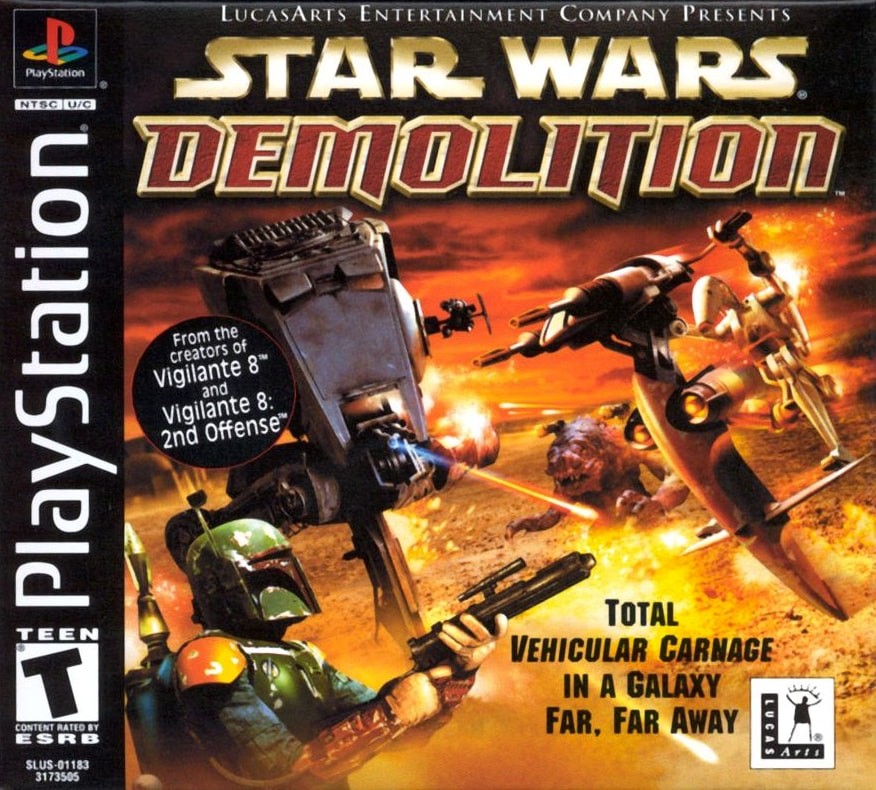 Capa do jogo Star Wars: Demolition