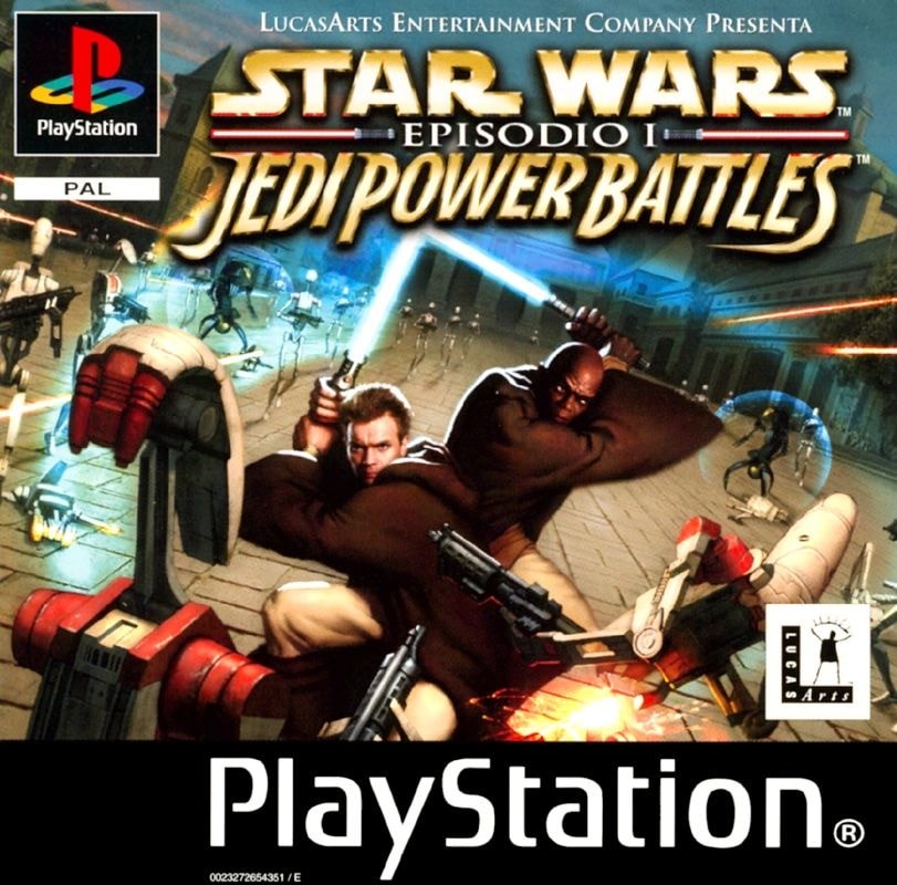 Capa do jogo Star Wars: Episode I - Jedi Power Battles