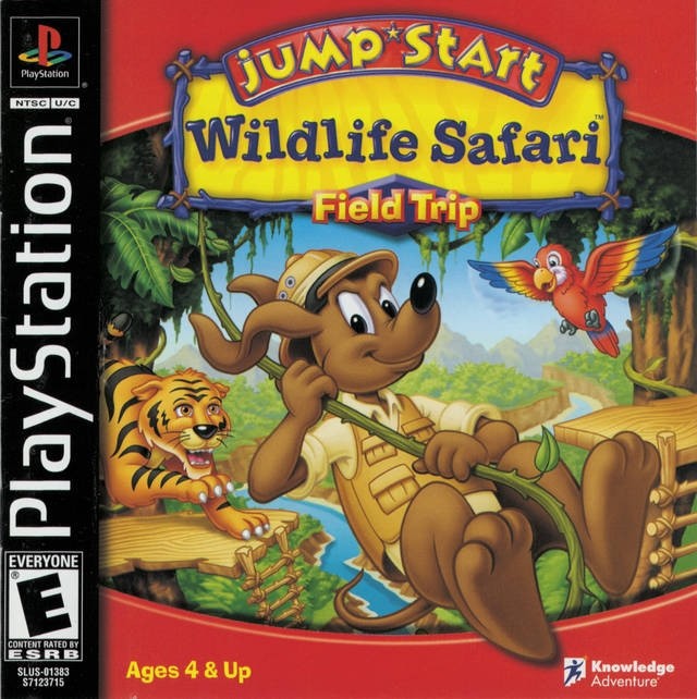 Capa do jogo JumpStart Wildlife Safari: Field Trip
