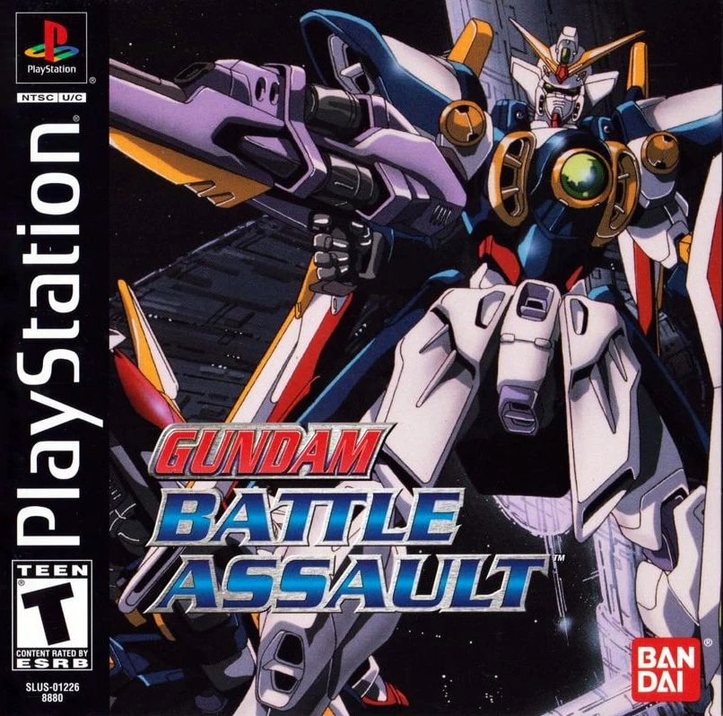 Capa do jogo Gundam Battle Assault