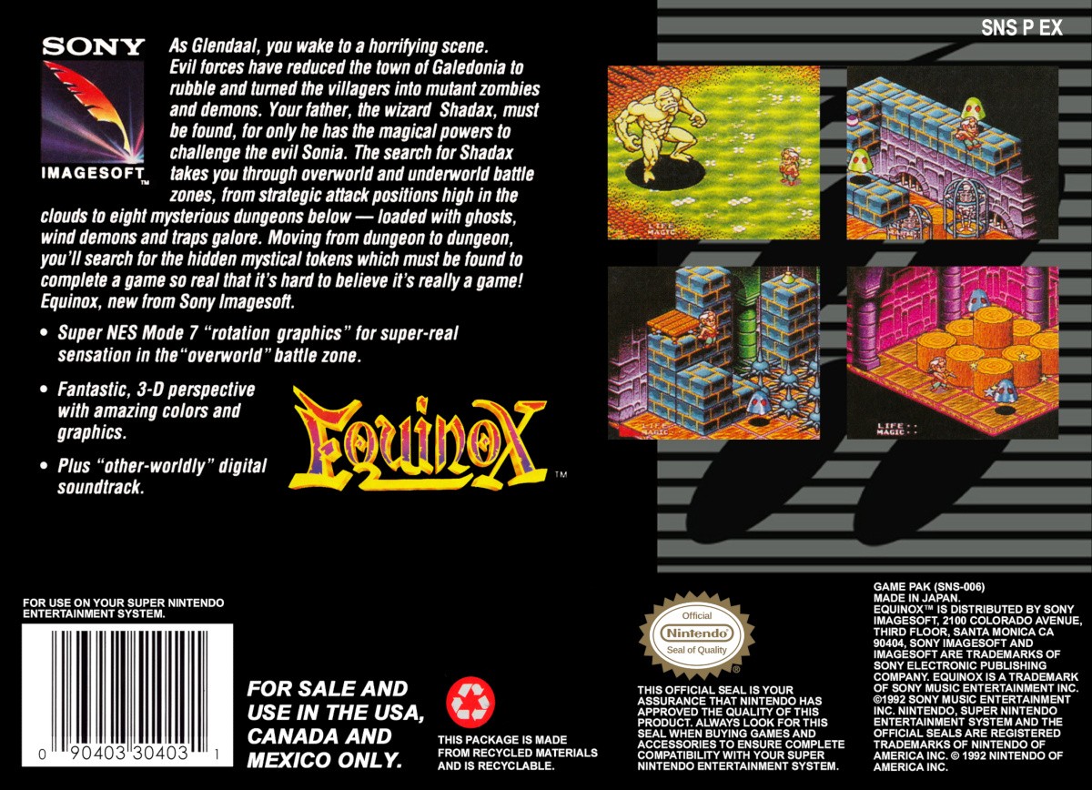 Capa do jogo Equinox