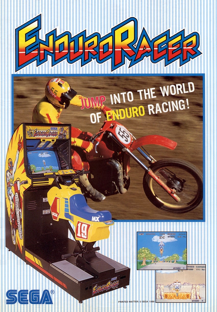 Capa do jogo Enduro Racer