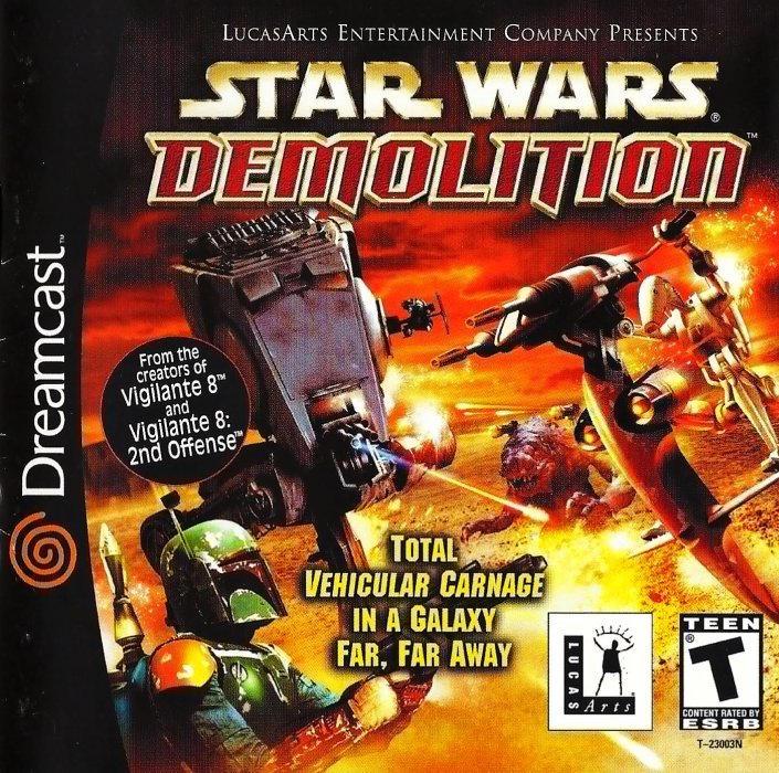 Capa do jogo Star Wars Demolition