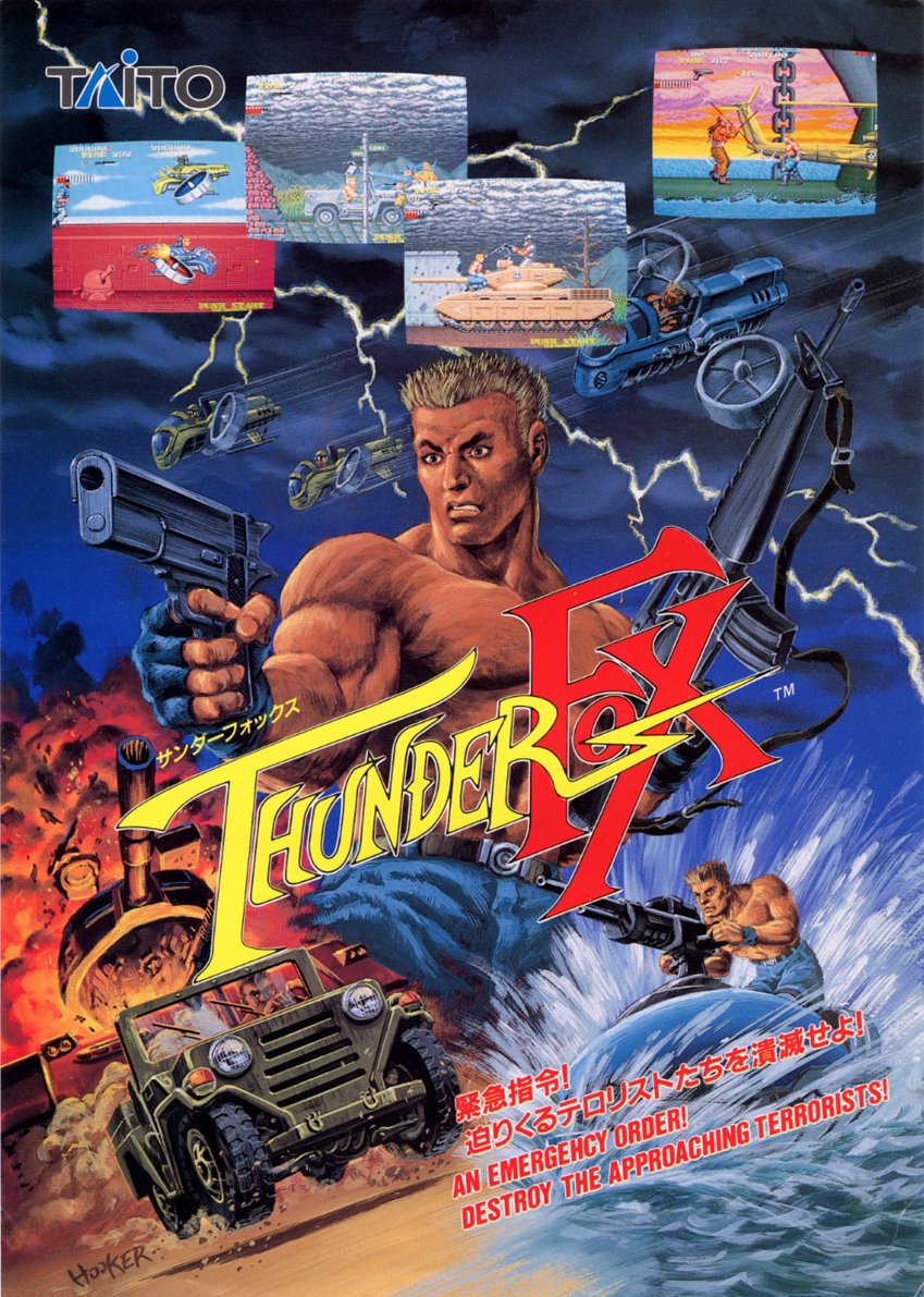 Capa do jogo Thunder Fox