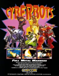 Capa de Cyberbots: Full Metal Madness